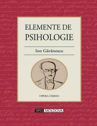 coperta carte elemente de psihologie de ion gavanescu